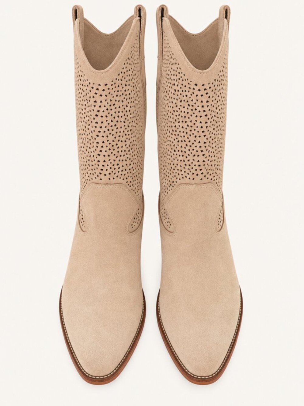 BCBGeneration Beige mid calf boots